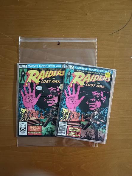 Raiders of the Lost Ark Marvel Movie Adaption 1 one-shot and mini series (1 of 1)