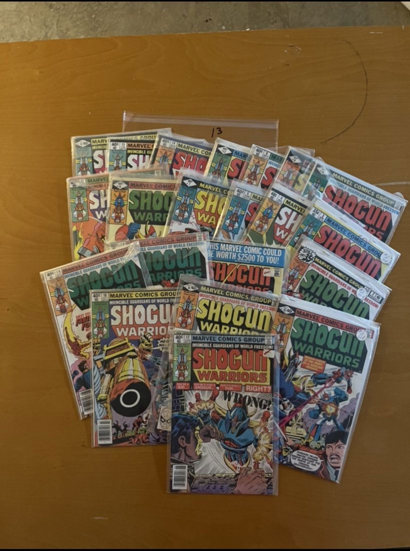 Nice Shogun Warriors Marvel Bronze Age Comic Lot (1 of 1)