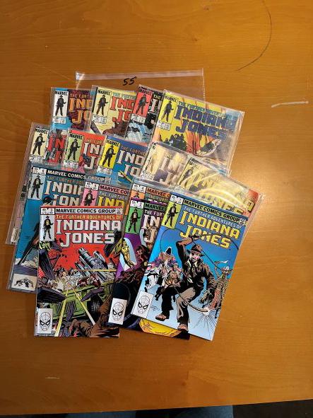 Further Adventures of Indiana Jones Comic Lot w/#1 issue (1 of 1)