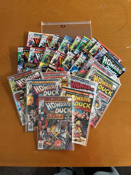 Nice Howard the Duck Marvel Bronze Age 1st Series Comic Lot (1 of 1)
