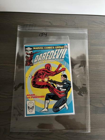 Daredevil 183 Frank Miller Art Punisher App (1 of 1)