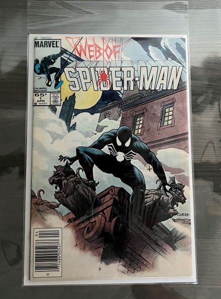 Web of Spider-man 1 Newsstand Edition (1 of 1)