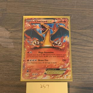 Charizard EX Pokemon card: Charizard EX #XY17 Promo Pokemon card. See photos for condition.