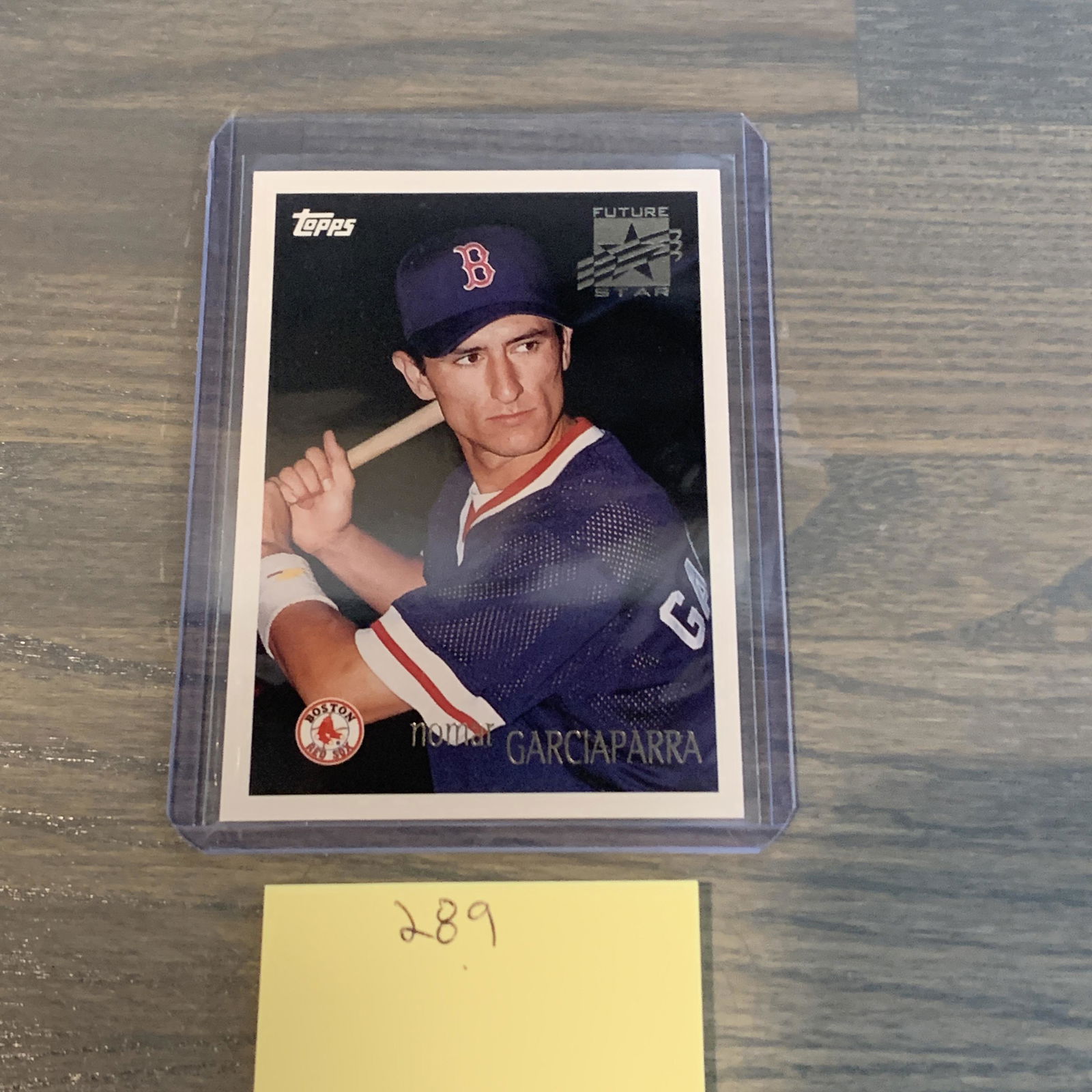 Nomar Garciaparra Baseball Card (1 of 2)