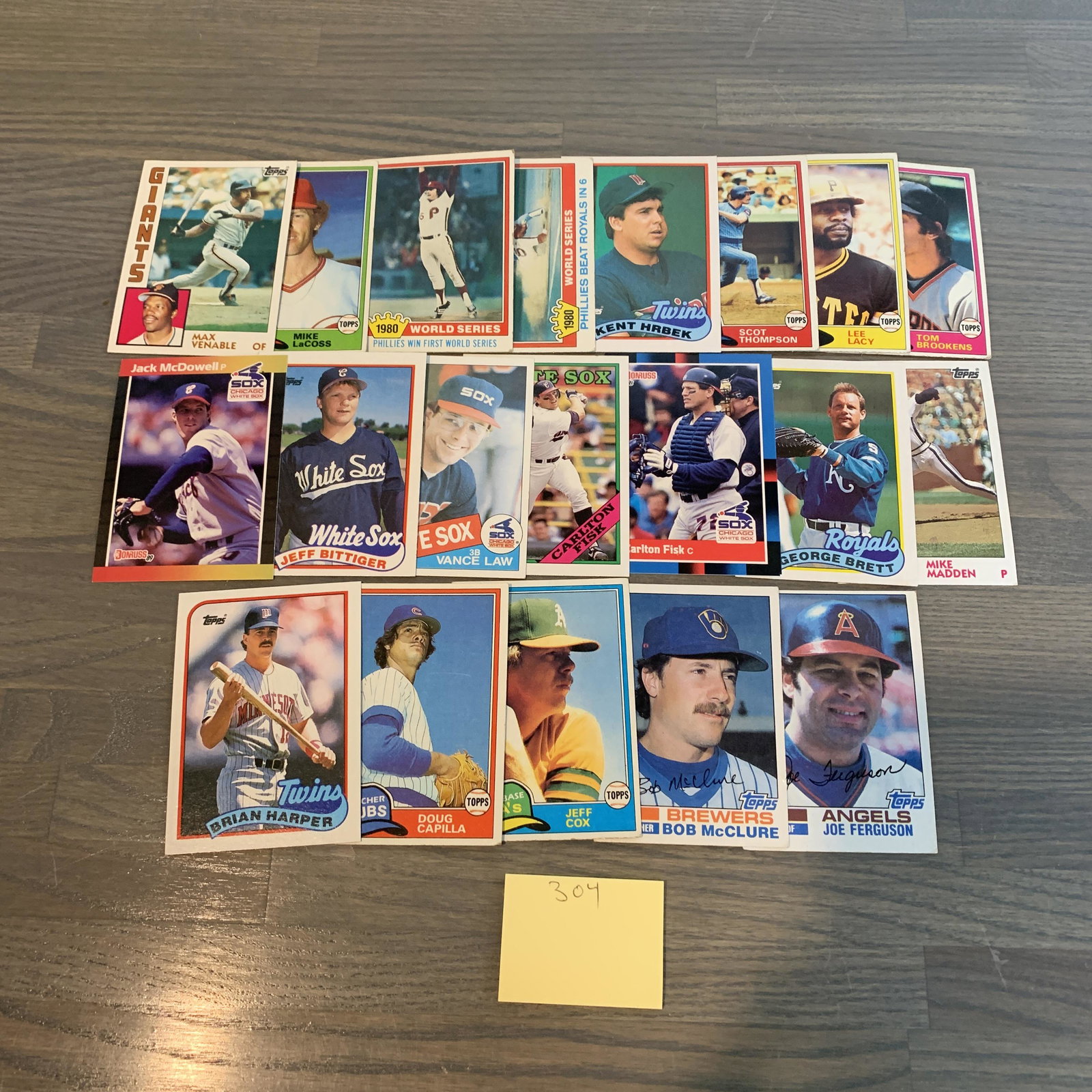 80s Baseball Cards: 80s Baseball Cards