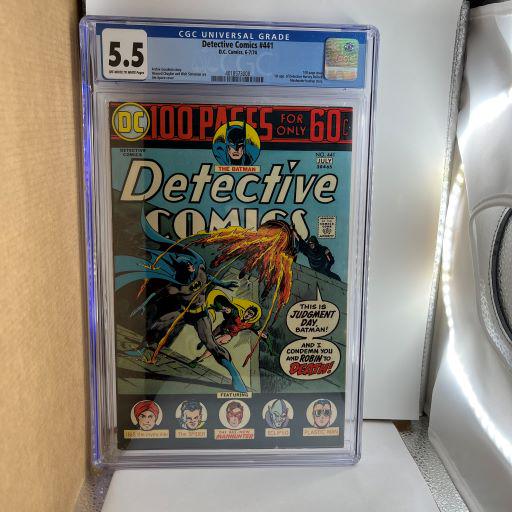 Detective Comics 441 CGC 5.5 1st App Harvey Bullock (1 of 1)