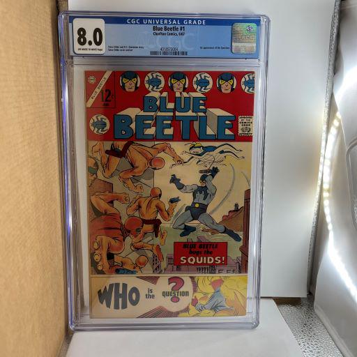 Blue Beetle 1 CGC 8.0 Silver Age Key 1st app Question (1 of 2)