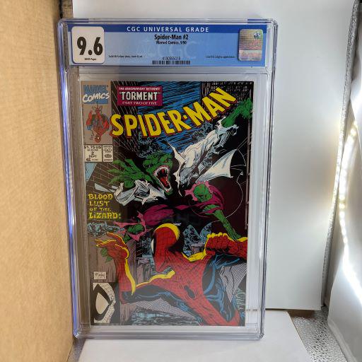 Spider-man 2 CGC 9.6 Todd McFarlane Art! (1 of 1)