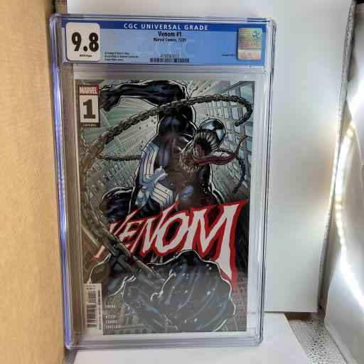 Venom 1 2021 Series CGC 9.8: We are Veteran Owned and Operated and we now do in-house shipping for all items!