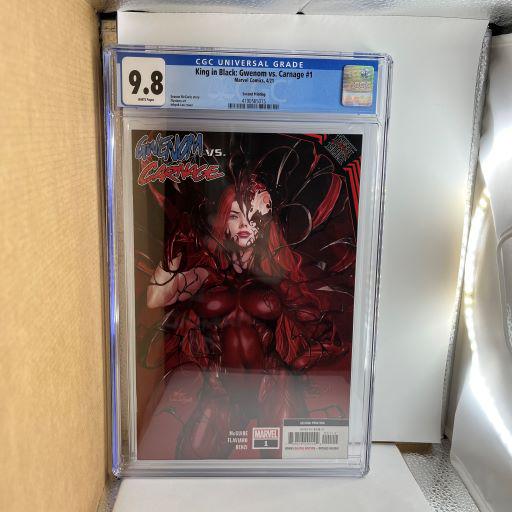 King in Black Gwenom vs. Carnage 1 2nd Printing Lee Cover (1 of 1)
