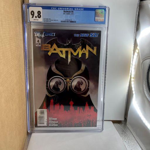 Batman 4 CGC 9.8 New 52 Greg Capullo art (1 of 1)