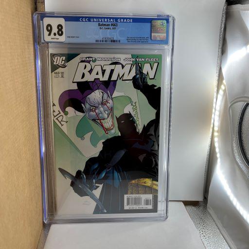 Batman 663 CGC 9.8 Classic Kubert Art (1 of 1)