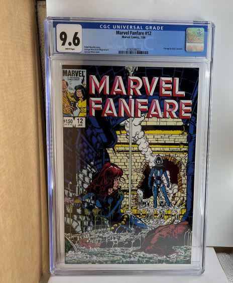 Marvel Fanfare 12 CGC 9.6 Black Widow vs. Iron Maiden (1 of 1)