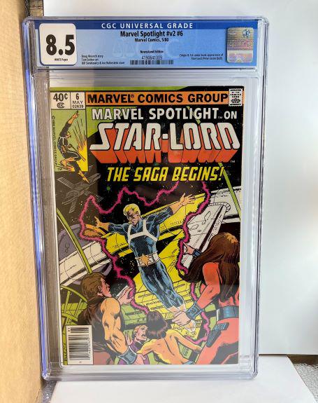 Marvel Spotlight 6 Origin 1st Comic App of Star-lord CGC 8.5 (1 of 1)