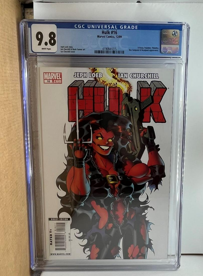 Hulk 16 CGC 9.8 1st Red She Hulk Nice Key Issue! (1 of 1)