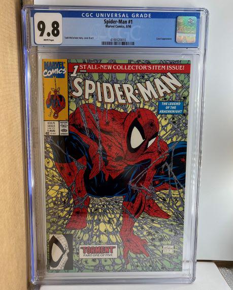 Spider-man 1 CGC 9.8 Todd McFarlane Story & Art (1 of 1)