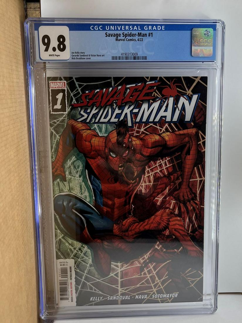 Savage Spider-man 1 CGC 9.8 (1 of 1)