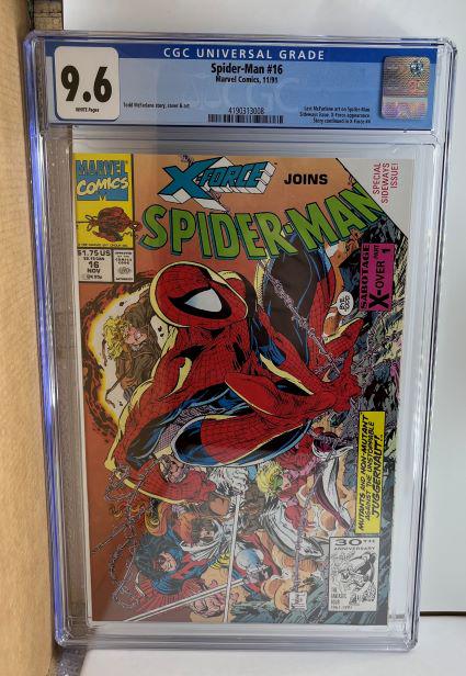 Spider-man 16 CGC 9.6 Final Todd McFarlane Spider-man Art (1 of 1)