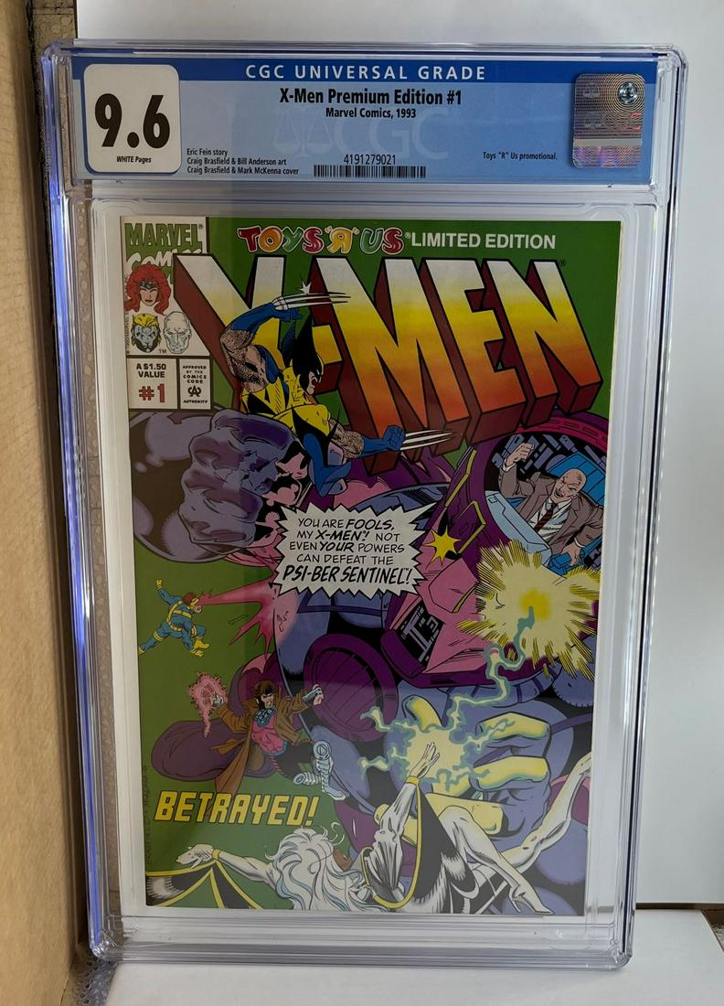 X-men Premium Edition 1 CGC 9.6 Toys "R" Us Promotional (1 of 1)