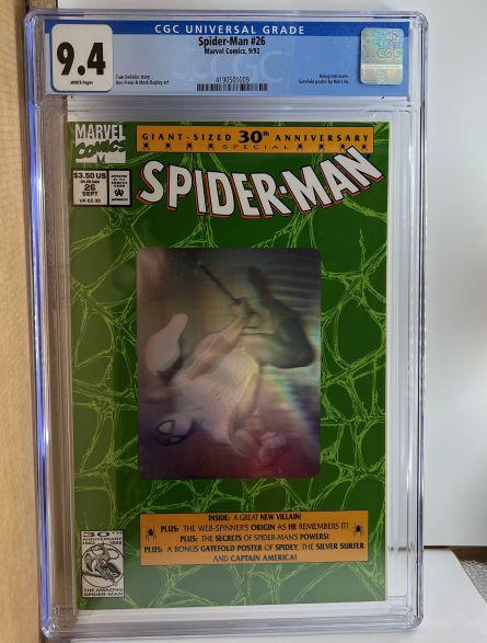 Spider-man 26 CGC 9.4 30th Anniversary Issue (1 of 1)