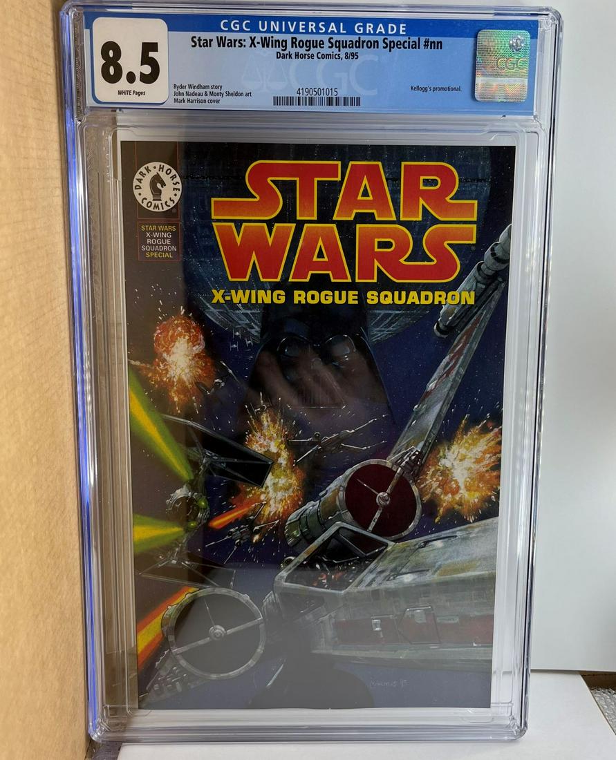 Star Wars: X-Wing Rogue Squadron Special CGC 8.5 Kellog's Promo (1 of 2)