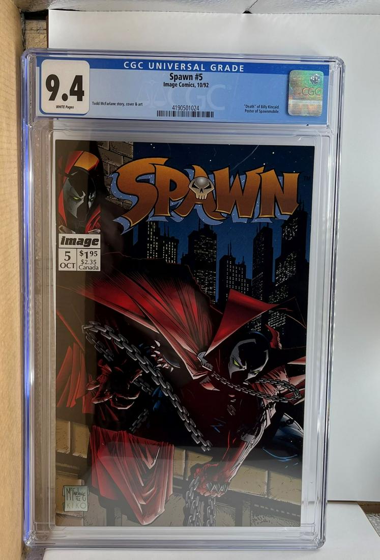 Spawn 5 CGC 9.4 (1 of 1)