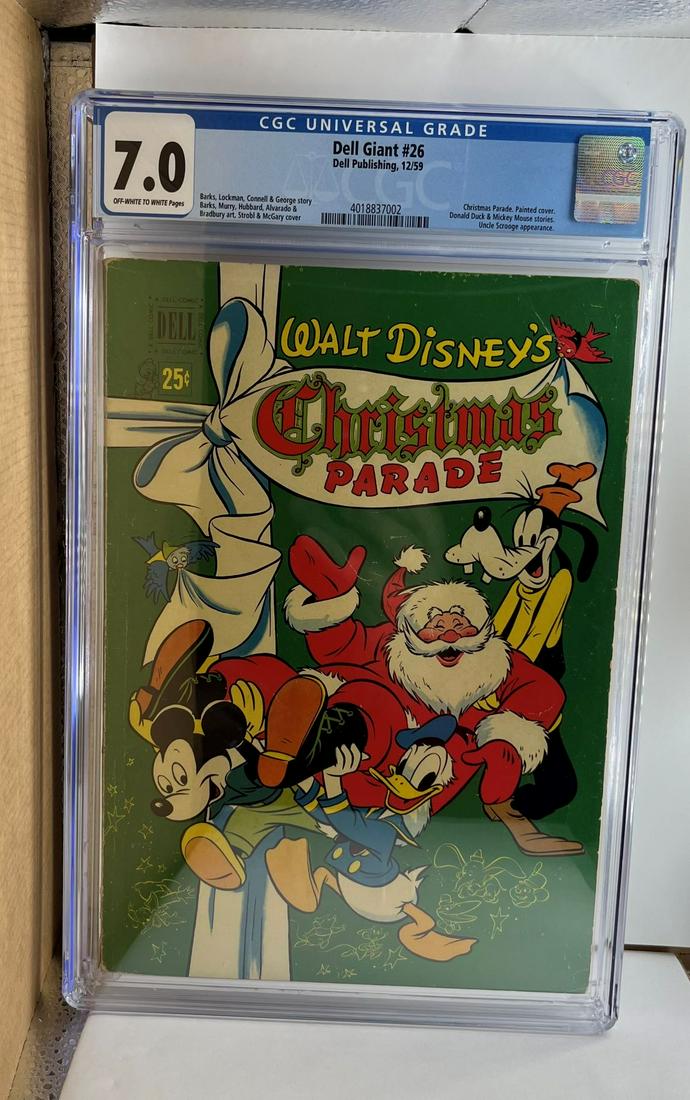 Dell Giant 26 CGC 7.0 WD Christmas Parade (1 of 1)