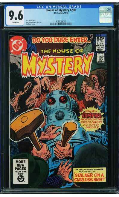 House of Mystery 298 CGC 9.6 Gods & Monsters? (1 of 1)