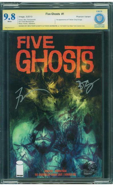 Five Ghosts 1 CBCS 9.8 Phantom Variant Signature (1 of 1)