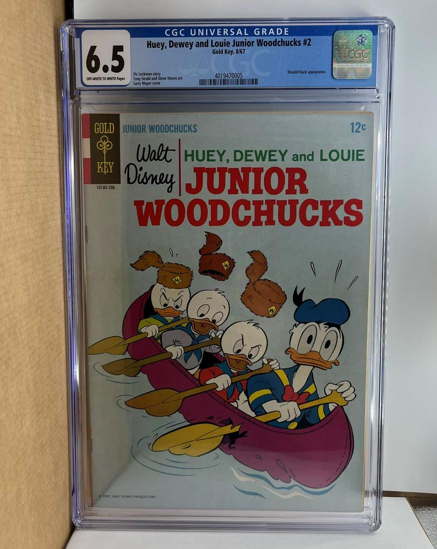 Huey, Dewey, Louie Junior Woodchucks 2 CGC 6.5 (1 of 1)