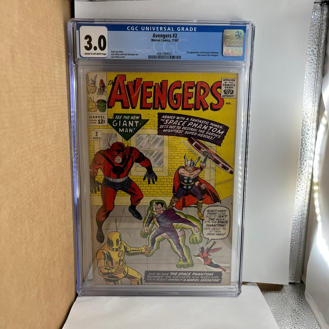 Avengers 2 CGC 3.0 2nd app Avengers (1 of 2)