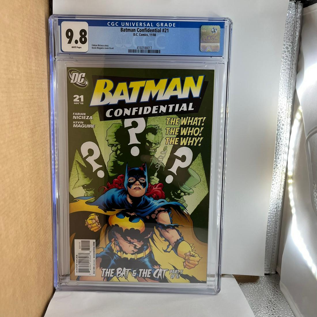 Batman Confidential 21 CGC 9.8 (1 of 1)