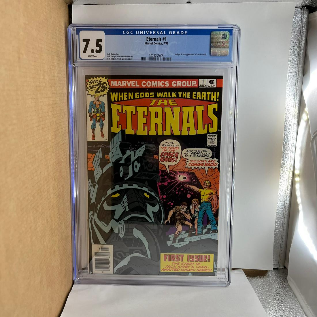 Eternals 1 CGC 7.5 1st app Eternals (1 of 2)