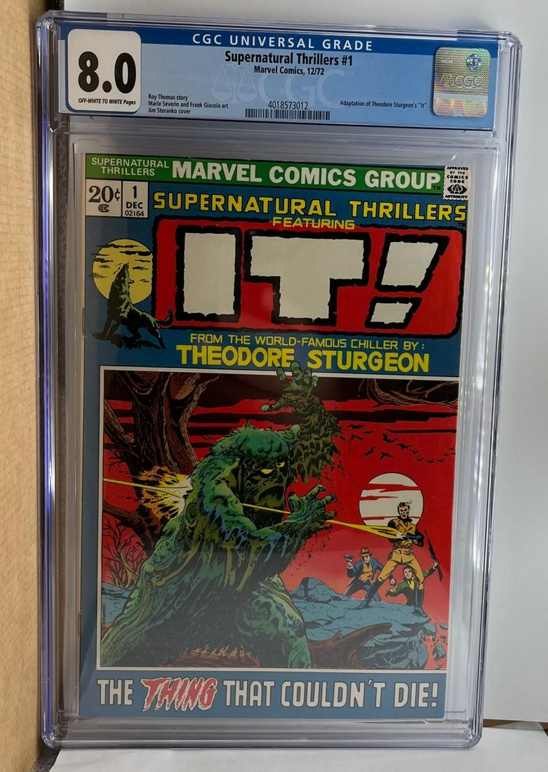 Supernatural Thrillers 1 CGC 8.0 (1 of 1)
