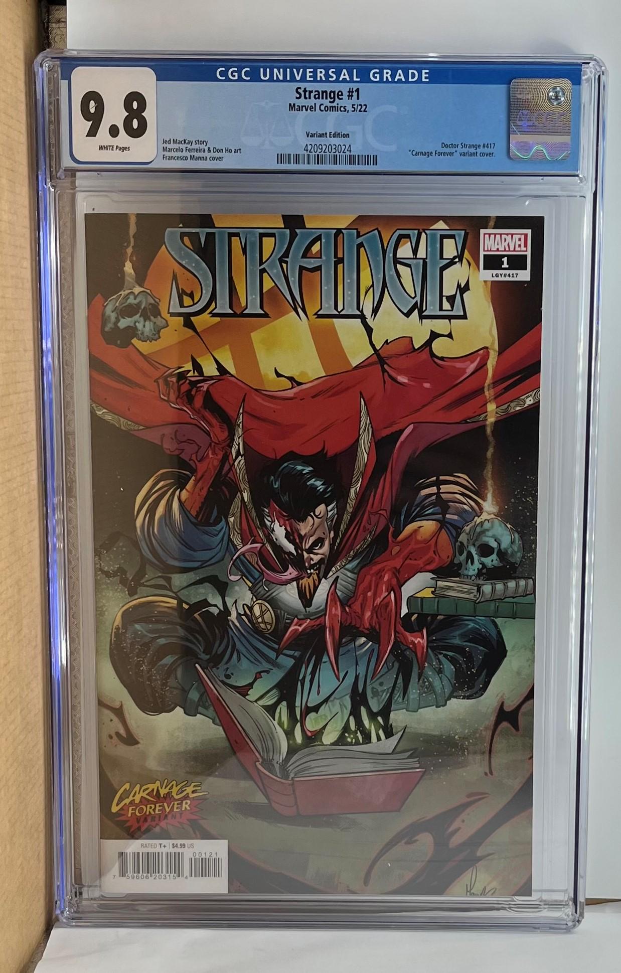 Thor 9 Veregge Variant Cover CGC 9.8 (1 of 1)