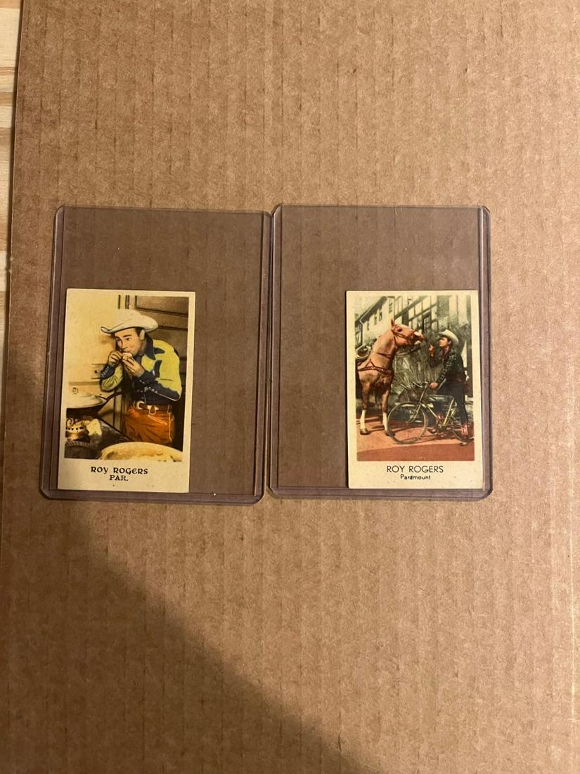 Dutch Gum Roy Rogers "Paramount" Series 2 card lot (1 of 2)