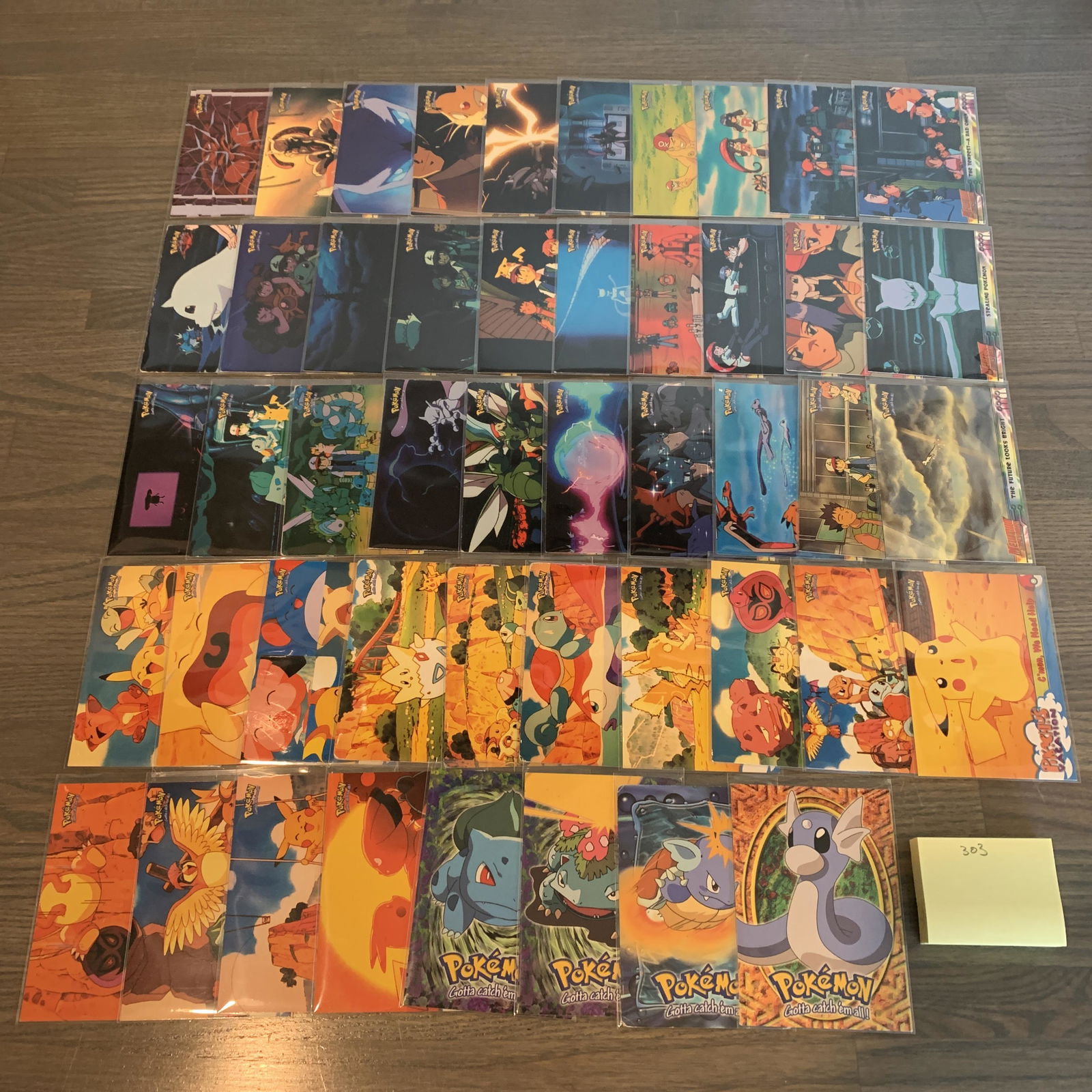 Mewtwo Strikes Back Topps Pokemon Cards (1 of 2)