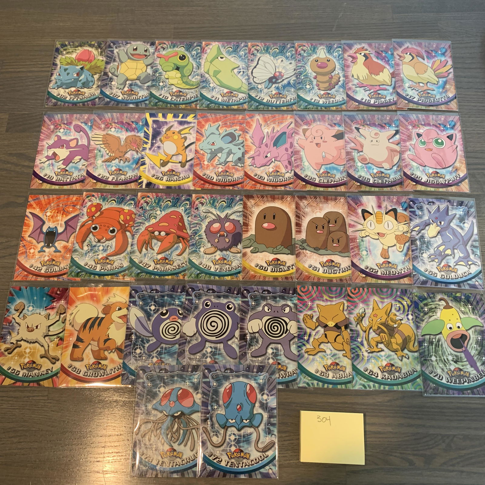 Vintage Topps Pokemon Card Lot (1 of 2)