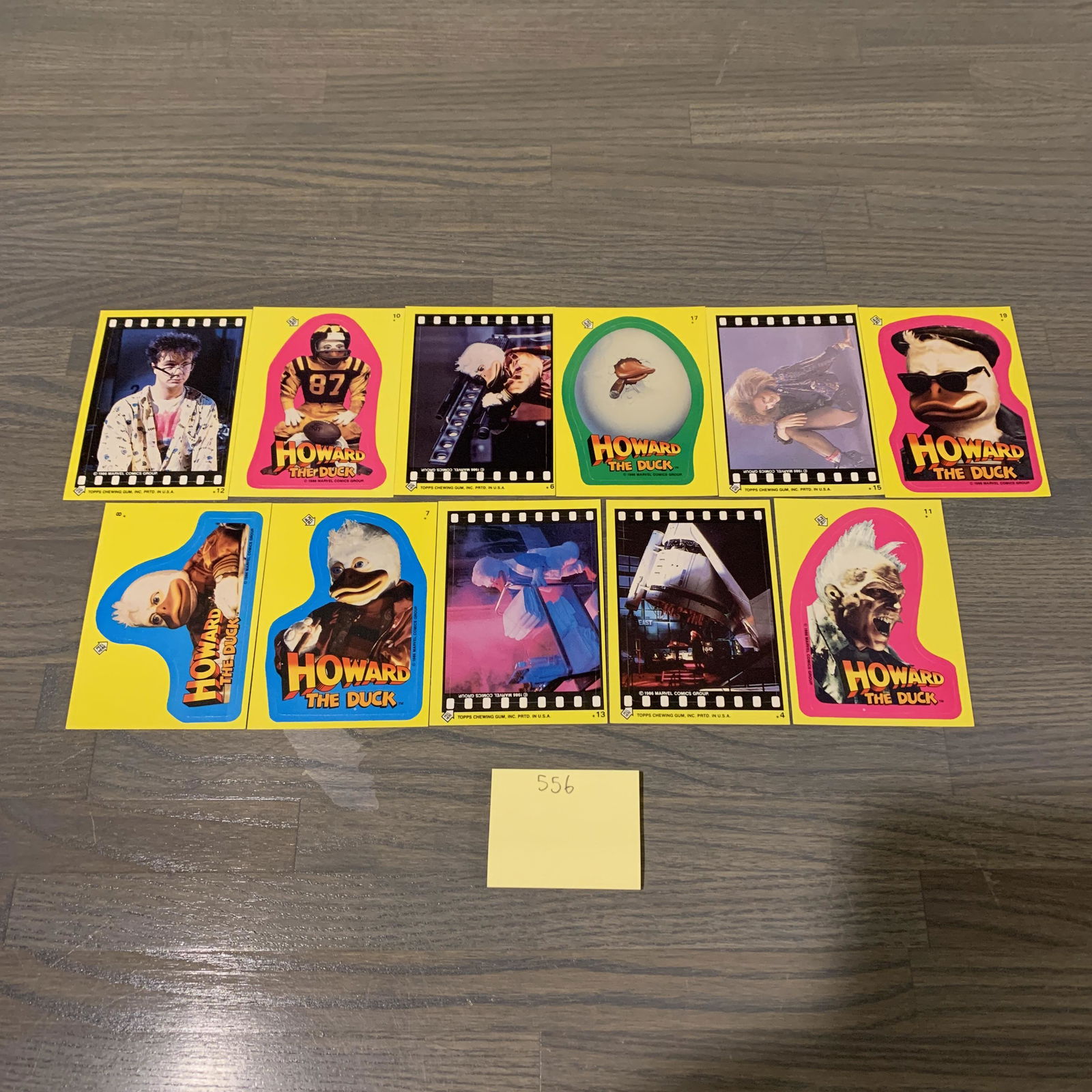 Howard the Duck Sticker Collection: Howard the Duck Sticker Trading cards