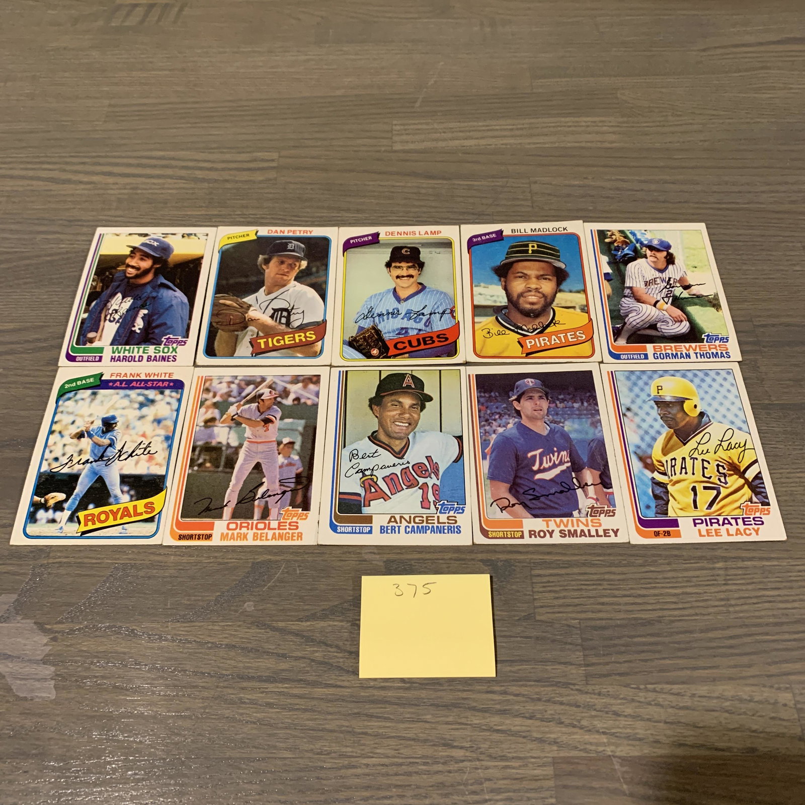 80s Baseball Cards: 80s Baseball Cards