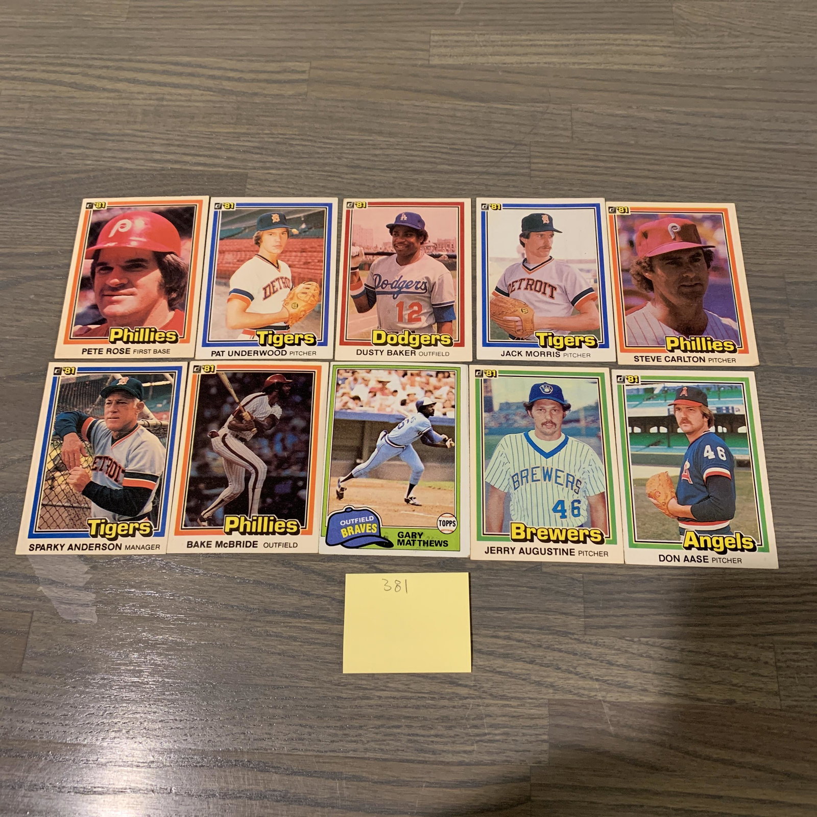 80s Baseball Cards: 80s Baseball Cards