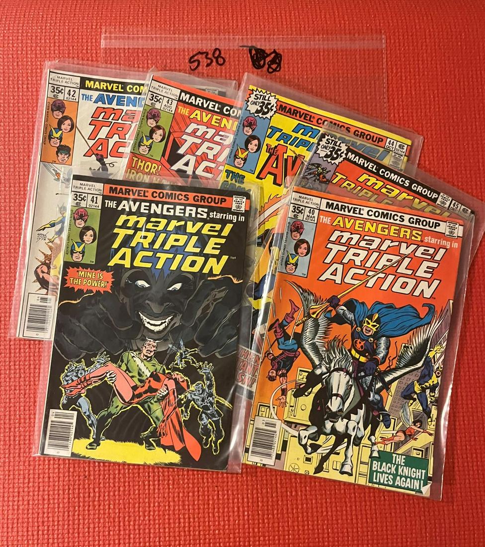 Marvel Triple Action Comic Lot (1 of 1)