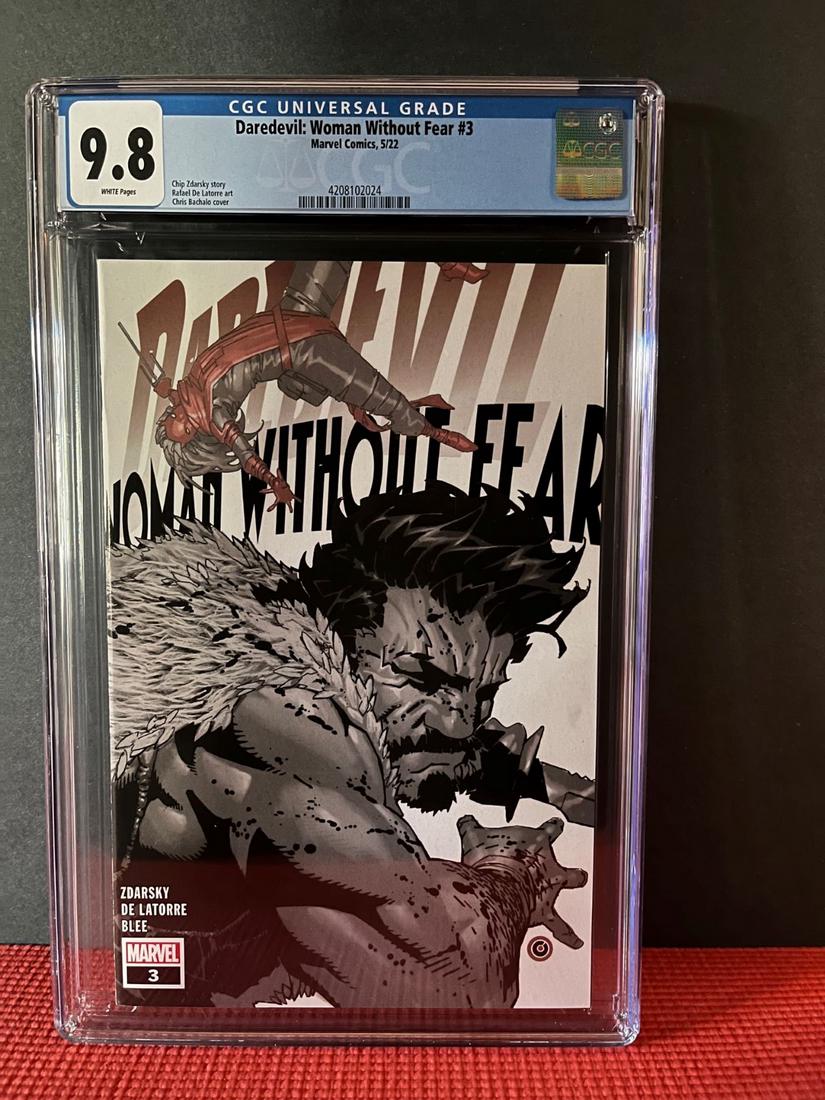 Daredevil Woman Without Fear 3 CGC 9.8 (1 of 1)