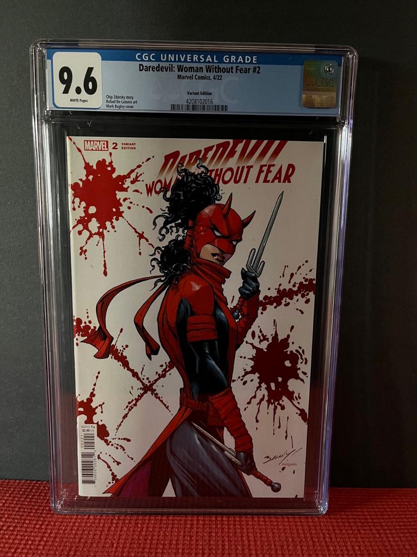 Daredevil Woman without Fear 2 Variant CGC 9.6 (1 of 1)