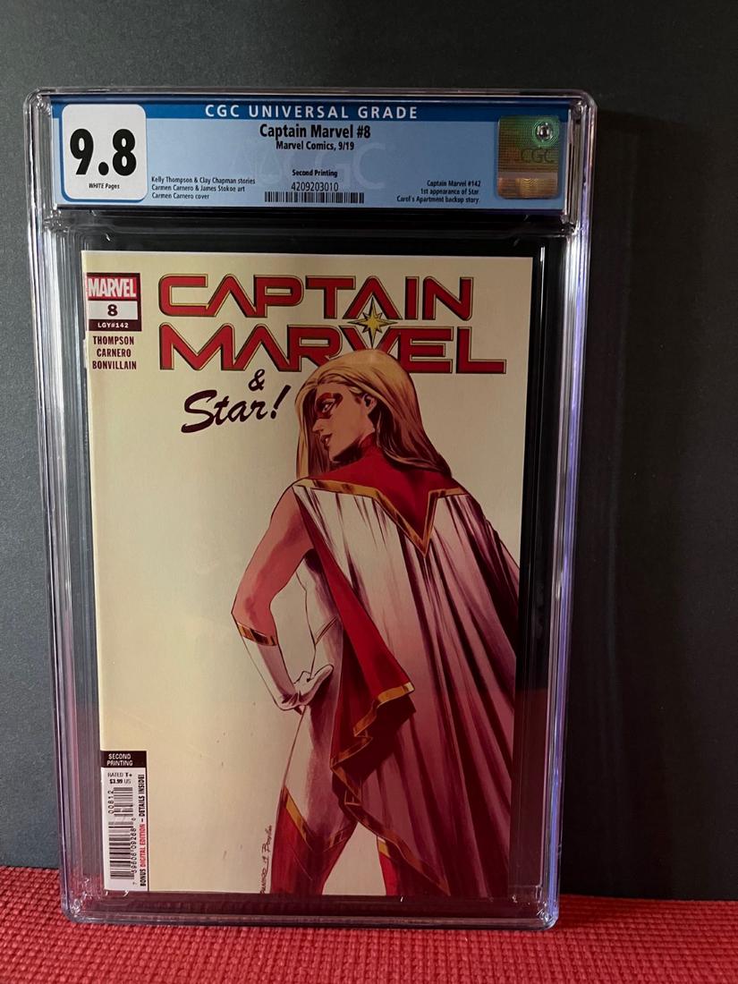 Captain Marvel 18 2nd Print CGC 9.8 (1 of 1)
