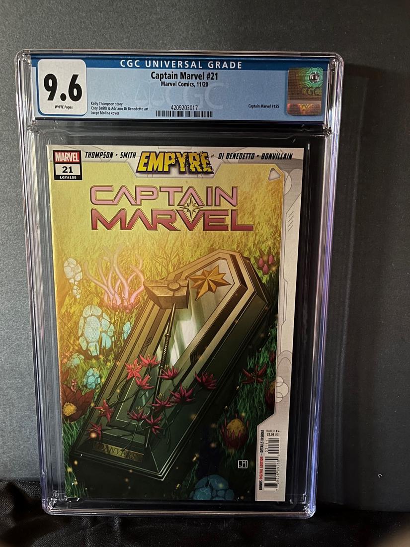 Captain Marvel 21 CGC 9.6 (1 of 1)