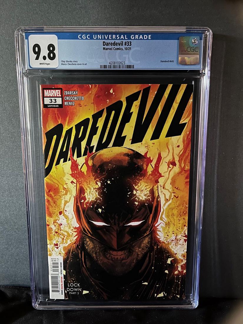 Daredevil 33 CGC 9.8 (1 of 1)