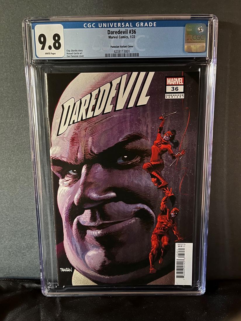 Daredevil 36 Panosian Variant CGC 9.8 (1 of 1)