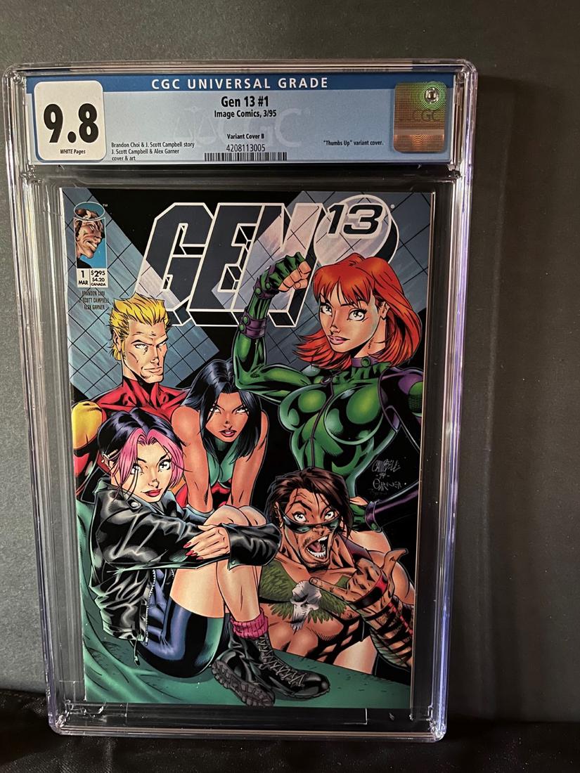 Gen 13 1 Variant B CGC 9.8 (1 of 1)