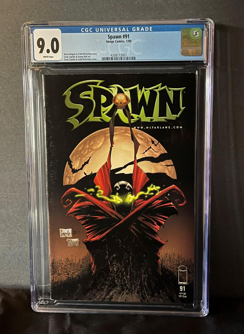 Spawn 91 CGC 9.0 (1 of 1)